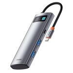 Baseus metal gleam usb type - c 5000 mbit / s gris