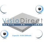 Batterie 11. 1v 5400 mah pour ordinateur portable apple macbook pro 15  mb133ll / a - visiodirect -