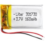 Batterie 301730 lipo 3. 7v 160mah 0. 592wh 1s 5c liter energy battery pour l'�lectronique rechargeable ...