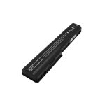 Batterie li - ion 14. 8v pour pc portable compatible hp pavilion dv7 4400mah noir