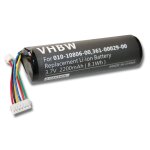 Batterie li - ion 2200mah pour gps garmin astro system dc20, dc30, dc40, 220, 320 dog tracking system ...