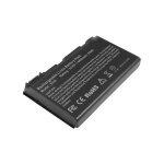 Batterie li - ion 4400mah pour pc portable acer extensa 5120 14. 8v noir