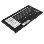 Batterie li - ion 6490mah pour pc portable gaming dell inspiron 15 7000 11, 4v noir