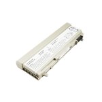 Batterie li - ion 6600mah pour pc portable compatible dell latitude e6400 11. 1v blanc