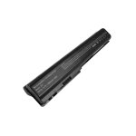Batterie li - ion 6600mah pour pc portable compatible hp 464058 - 251 14. 8v noir