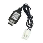 Batterie lithium 6, 4 v 2s 650 mah / el4. 5 - 3 broches femelles p - to - r pour camion, voiture, bateau ...