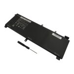 Batterie pour pc dell xps 15 9530 m3800 11, 1v 5500mah li - ion noir