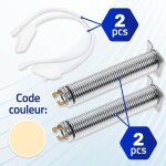 Beige spring and cable kit for dishwasher door with code 12004031 for bosch dishwasher hinge repair kit ... Beige spring and cable kit for dishwasher door with code 12004031 for bosch dishwasher hinge repair kit ...