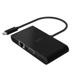 Belkin avc004btbk station d'accueil usb 3. 2 gen 1 (3. 1 gen 1) type - c noir