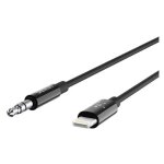 Belkin - c�ble lightning vers jack pour casque - lightning m�le pour mini - phone stereo 3. 5 mm m�le ...