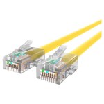 Belkin - cordon de raccordement - rj - 45 (m) pour rj - 45 (m) - 1. 8 m - utp - cat 5e - jaune - pour ...