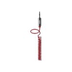 Belkin mixit coiled cable - cble audio - mini - phone stereo 3. 5 mm mle pour mini - phone stereo 3. ...