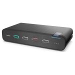 Belkin universal secure dual - head - 2me gnration - commutateur cran - clavier - souris / audio ...