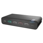 Belkin universal secure dual - head - 2�me g�n�ration - commutateur �cran - clavier - souris / audio ...