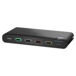 Belkin universal secure single - head - 2�me g�n�ration - commutateur �cran - clavier - souris / audio ...