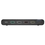 Belkin universal secure single - head - commutateur cran - clavier - souris / audio - 4 x kvm / audio ...
