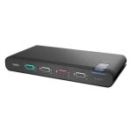 Belkin universal secure single - head - commutateur �cran - clavier - souris / audio - 4 x kvm / audio ...