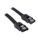 Bitfenix - bfa - msc - sata330kk - rp - cable sata 3 gaine - noir / noir