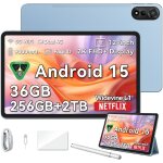 Blackview mega2 tablette tactile 11. 97  android 15 2. 4g + 5g wifi, ram 36 go rom 256 go / sd 2 to 9000mah ...