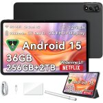 Blackview mega2 tablette tactile 11. 97  android 15 2. 4g + 5g wifi, ram 36 go rom 256 go / sd 2 to 9000mah ...