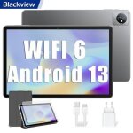 Blackview tab 70 wifi tablette tactile 10. 1 pouces hd + ips android 13 2. 4g + 5g wifi 6, ram 6 go rom ...