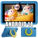 Blackview tab a5 kids tablette tactile pour enfants android 14 8  hd + , 9 + 64go / sd 1tb 5100mah educative, ...