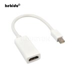 Blanca - cable - adaptateur mini display port dp vers hdmi, cordon pour thunderbolt vers hdmi, pour ...