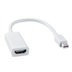 Blanche - mini displayport display port dp vers hdmi, cble adaptateur compatible pour apple mac macbook ...