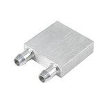Bloc de refroidissement à eau primaire en aluminium, 40x40mm, pour refroidisseur d'eau liquide, système ... Bloc de refroidissement à eau primaire en aluminium, 40x40mm, pour refroidisseur d'eau liquide, système ...