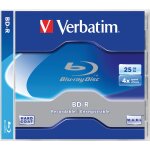 Blu - ray vierge verbatim bd - r 25 gb 6x lth type