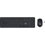 Bluestork silent office pack - ensemble clavier et souris - sans fil - 2. 4 ghz - noir - bote