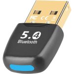 Bluetooth 5. 4 adapter, bluetooth 5. 4 dongle, bluetooth stick for pc, headset, mouse, controller, keyboard, ...