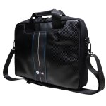 Bmw sacoche pour ordinateur portable 16 pouces carbon blue stripes noir