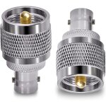 Bnc femelle vers uhf pl259 mle adaptateur coaxial rf so239 mle vers bnc femelle connecteur coaxial ...