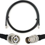 Bnc m�le vers bnc femelle 3m c�ble coaxial - cable d'extension hf240 (lmr 240 �quivalent) etanche - rallonge ...