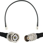 Bnc m�le vers bnc femelle 50cm c�ble coaxial - cable d'extension hf240 (lmr 240 �quivalent) etanche - ...