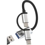Bnhgo - adaptateur lightning usb c vers usb 3. 0 pour apple iphone 15 14 compatible pour samsung macbook ...