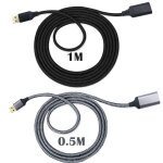 Bnhgo - rallonge usb 3. 0, 2 pcs usb 3. 0 cble extension mle a vers femelle a compatible pour cl usb, ...