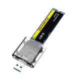 Bo?tier pour disque dur ssd, m. 2, adaptateur usb 3. 0 pour ngff, sata 2230 / 2242 / 2260 / 2280 b