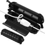 Bo�te de c�ble etanche, 21x6x6 cm boite etanche, boite de derivation etanche exterieur, 2 entr�e de joint ...