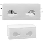 Boite cache cable multiprise, boite rangement cable, boite prise electrique, plastique botes range cbles, ...