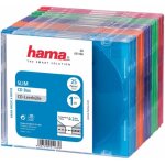 Boite � cd / dvd hama slim cd pack de 25 diff�rents coloris