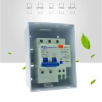 Bote de distribution lectrique en plastique tanche, botier de protection de commutateur domestique ...