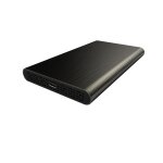 Boitier 2, 5  usb 3. 1 noir pour disque dur 2. 5  sata mac - pc
