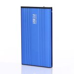 Bo�tier en alliage d'aluminium pour disque dur externe 2. 5 pouces, pour usb 3. 0, sata pouces, super ...