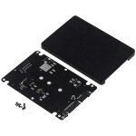 Botier de carte adaptateur m. 2 ngff vers sata ssd / msata vers sata de 2, 5 pouces (cl b pour adaptateur ...
