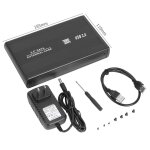 Botier pour disque dur 3. 5 pouces sata vers usb 3. 0 2. 0, adaptateur de dock, 3. 5 pouces, botier ...
