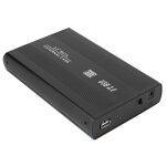 Bo�tier de disque dur externe 3. 5 pouces avec c�ble usb, adaptateur sata vers usb3. 0 r�sistant � l'usure, ...