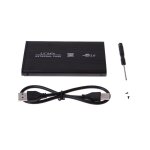 Botier pour disque dur externe hdd 2. 5  , usb 2. 0, caddie, pour ordinateur de bureau