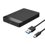 Bo�tier pour disque dur externe sata 2. 5 vers usb 3. 1, adaptateur pour ssd, indicateur led, plug and ...